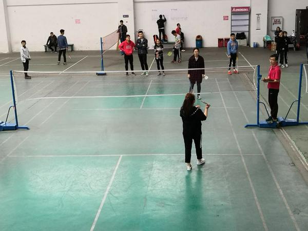 云计算系获“院运会”羽毛球比赛女子单打冠军